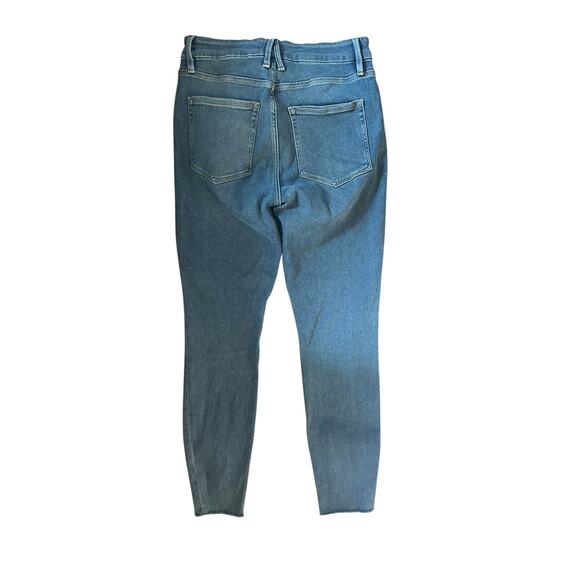 Women 12 31 Good American Blue 655 Good Legs Skinny Jeans Denim Pants GL941T - Picture 4 of 6